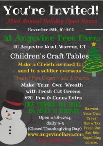 22nd Annual Holiday Open House @ Angevine Farm