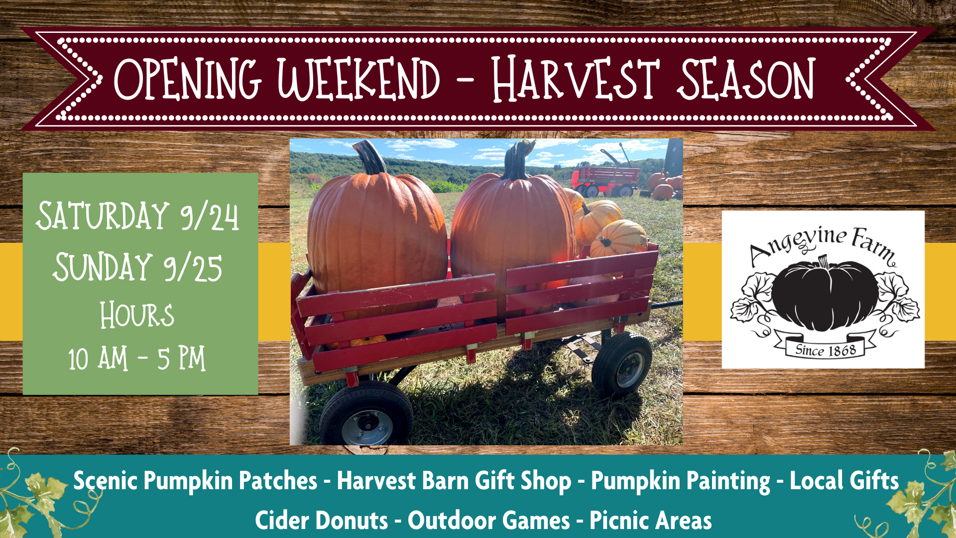 Opening Weekend - Harvest Season (1)