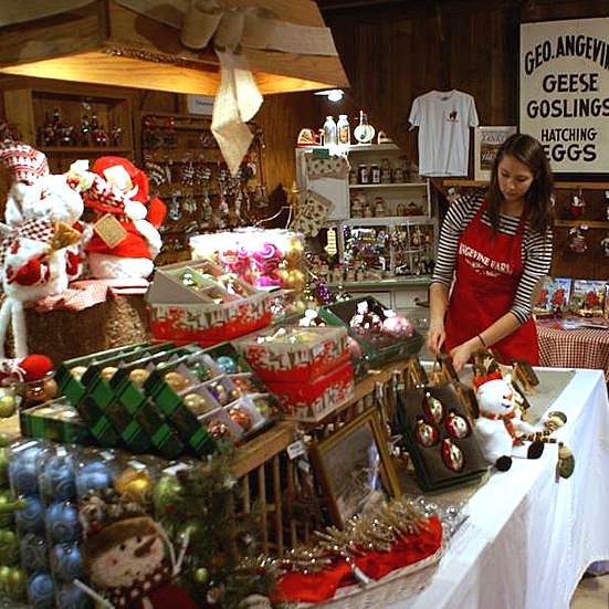 Christmas Barn Gift Shop